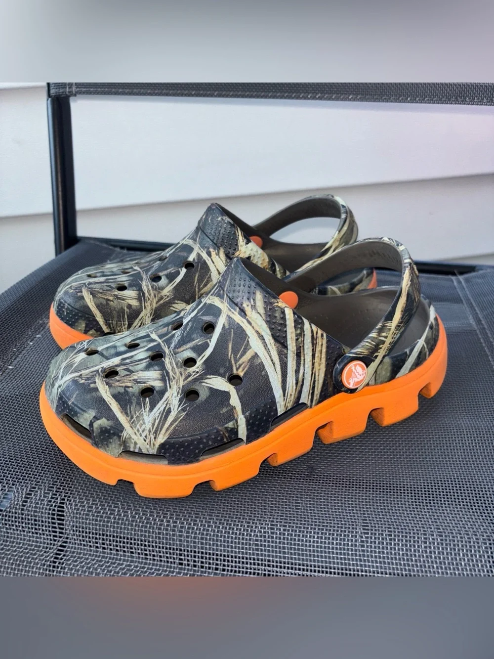 Crocs Duet Sport Clog Realtree Size 3 J3 Boys Camo